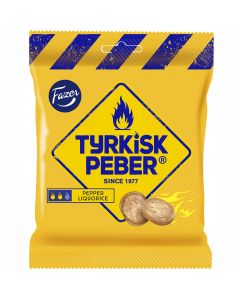 Fazer Tyrkisk Peber Pepper Liquorice Turkinpippuri 120g