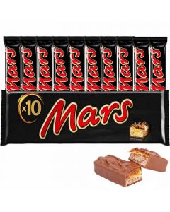 Mars suklaapatukka 10-pack (10x45g)