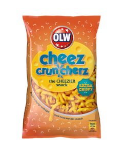 OLW Cheez Cruncherz rapea juustosnacks 160g
