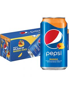Pepsi Mango USA virvoitusjuoma 355ml x 12-pack