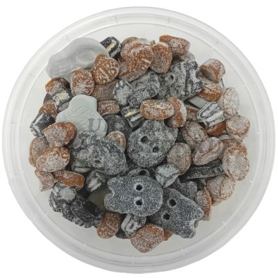 Styrkka salmiakkisekoitus 400g rasia