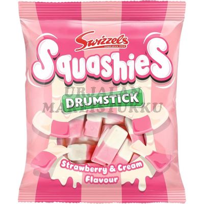 Swizzels Drumstick Squashies Strawberry & Cream 120g