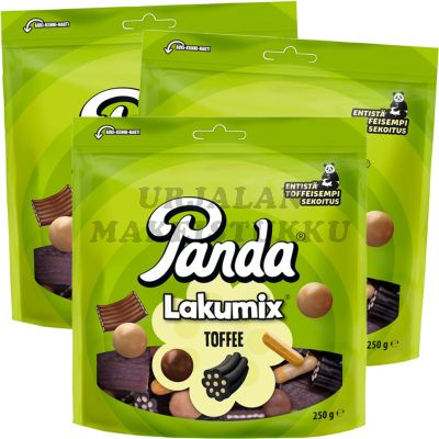 Panda Lakumix Toffee 250g x 3kpl