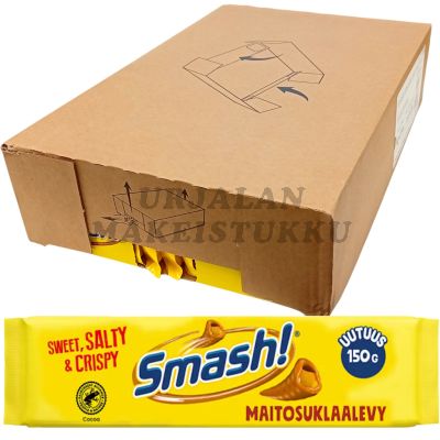 Nidar Smash! maitosuklaalevy 150g x 15kpl