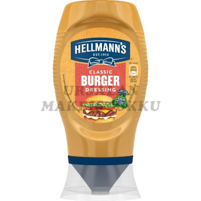 Hellmann´s Classic Burger Dressing hampurilaiskastike 250ml