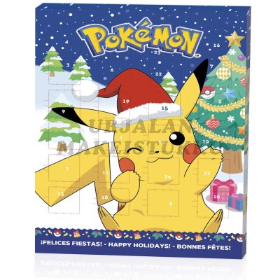 Pokemon suklaakalenteri 65g