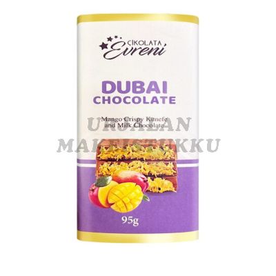 Eureni Dubai Crispy Mango suklaalevy 95g