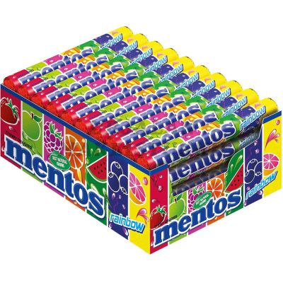 Mentos Rainbow 37,5g x 40kpl