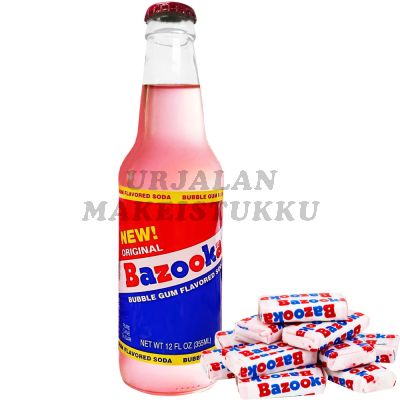 Bazooka Bubble Gum Soda virvoitusjuoma 355ml
