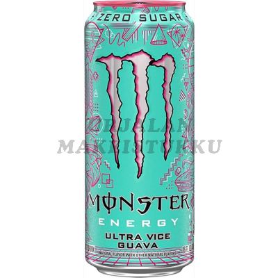 Monster Energy Ultra Vice Guava Zero Sugar USA energiajuoma 473ml