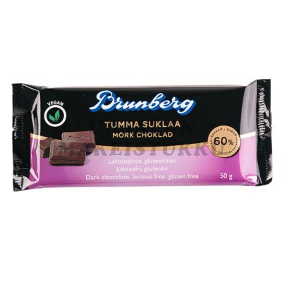 Brunberg Tumma 60% Suklaalevy 50g