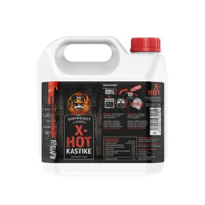Siipiweikot Hot Wings X-Hot siipikastike 3 litraa