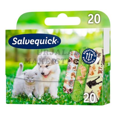 Salvequick Lastenlaastari Animal Planet 20 kpl
