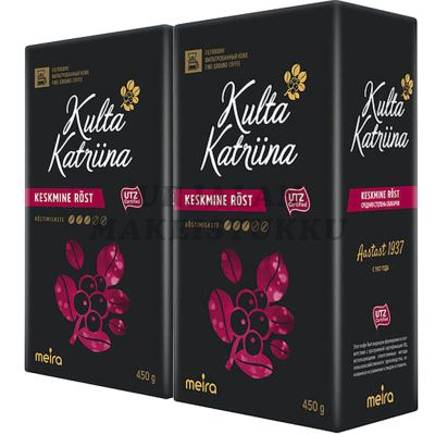 Meira Kulta Katriina tumma paahto suodatinkahvi 450g x 2kpl