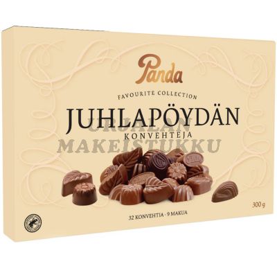Panda Juhlapöydän Konvehteja suklaakonvehteja 300g