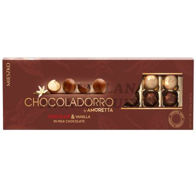 Mieszko Chocoladorro Chocolate & Vanilla täytesuklaakonvehteja 178g