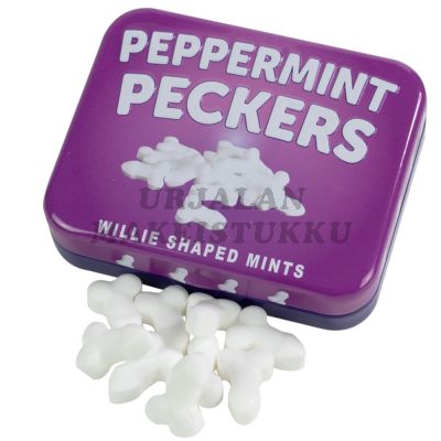 Peppermint Peckers sokeriton pippelipastilli 30g