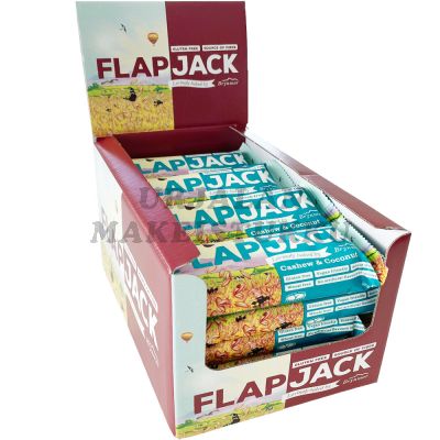 Flapjack Cashew & Coconut välipalapatukka 80g x 20kpl