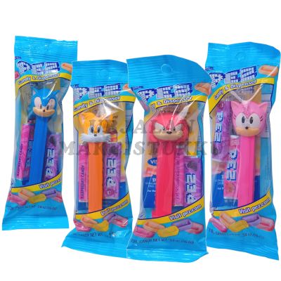 PEZ Sonic The Hedgehog Annostelija + Täyttöpakkaus 16g