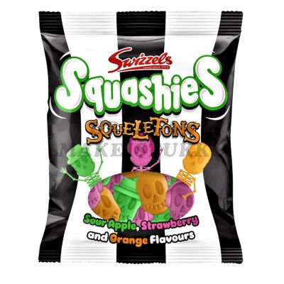 Squashies Squeletons vaahtokallot 120g