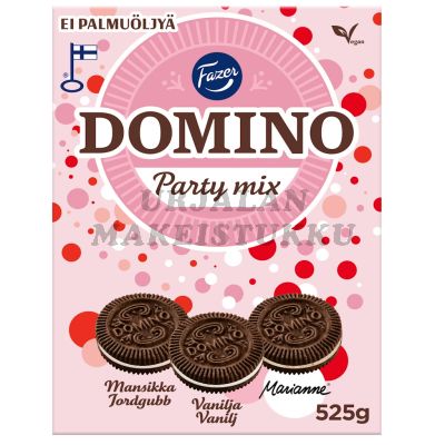 Fazer Domino Party mix täytekeksilajitelma 525g