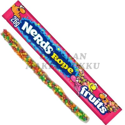 Nerds Fruits Rope makeisnauha 26g