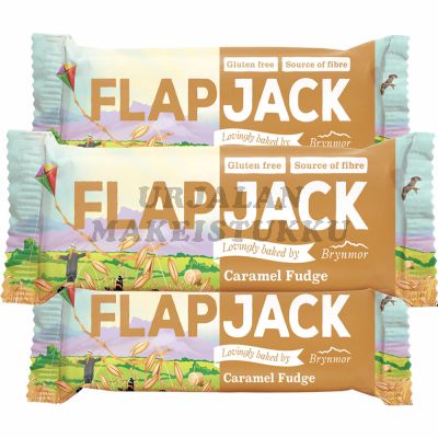 Flapjack Caramel Fudge välipalapatukka 80g x 3kpl