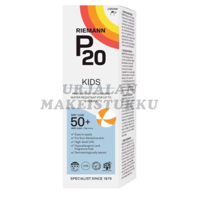 P20 Aurinkovoide Kids SK50+ Lapsille 100ml