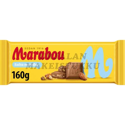 Marabou Salta Mandlar suklaalevy 160g