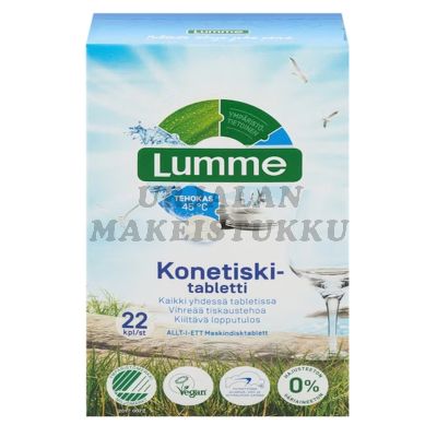Lumme konetiskitabletti 22tabl