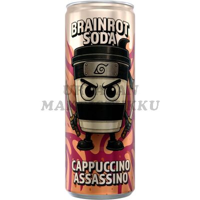 Brainrot Soda Cappuccino virvoitusjuoma 250ml