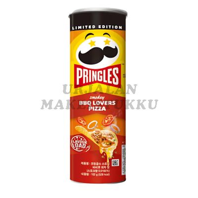 Pringles BBQ Lovers Pizza perunalastu 102g