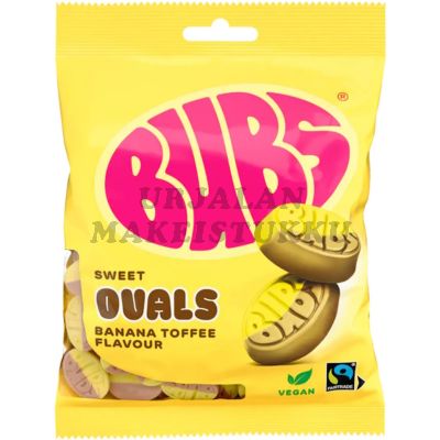 Bubs Goody Banaani-Toffee Ovaalit 90g