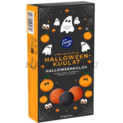 Fazer Halloweenkuulat appelsiini kola 260g