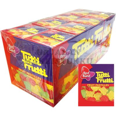 Red Band Tutti Frutti hedelmäpastilliaski 15g x 48kpl
