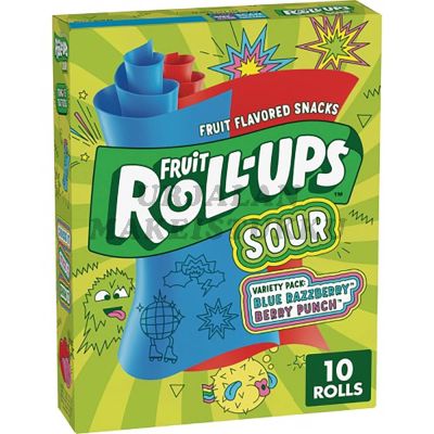 Fruit Roll-Ups Sour 10kpl