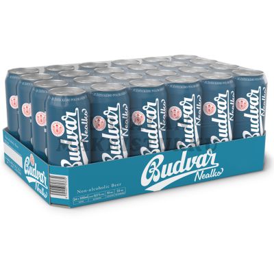 Budvar Nealko 0,5% alkoholiton olut 500ml x 24-pack