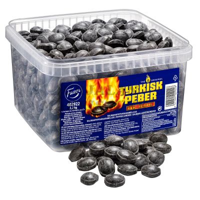 Fazer Turkinpippuri Salmiakki 2,2 kg