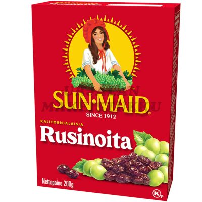 Sun-Maid Kalifornialainen rusina kivetön 200g