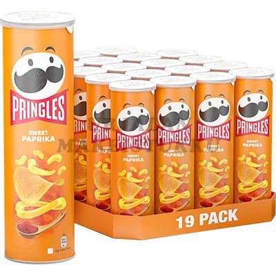 Pringles Paprika perunalastu 165g x 19kpl
