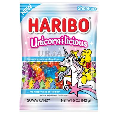 Haribo Unicorn-i-licious hedelmäkarkit 142g