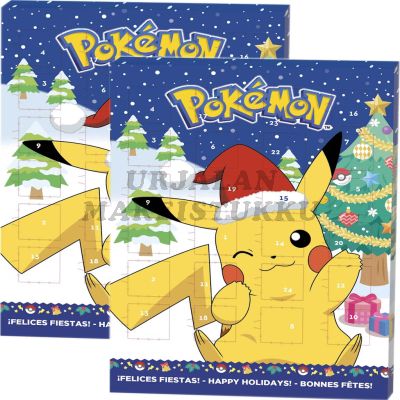 Pokemon suklaakalenteri 65g x 2kpl