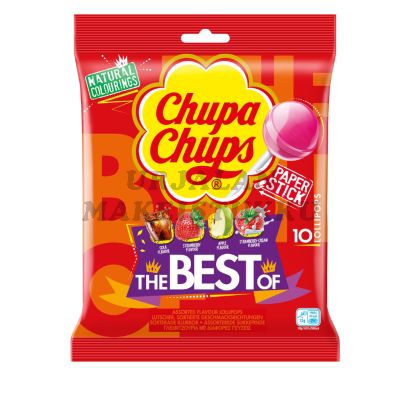Chupa Chups The Best Of tikkaripussi 10kpl/120g (PUSSI)