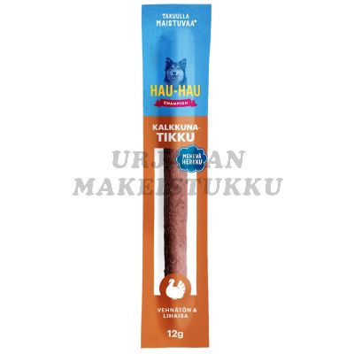 Hau Hau Champion täyslihaherkut kalkkunatikku 12g