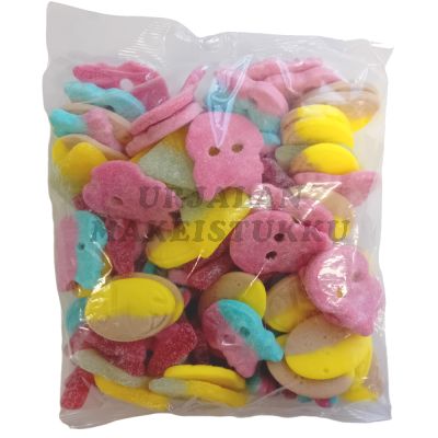 The Best of Bubs Fruit Sweet Sour 1kg (II-laatu)