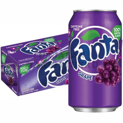 Fanta Grape USA virvoitusjuoma 355ml x 12-pack