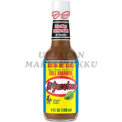 El Yucateco Habanero XXXTRA Hot Sauce kastike 142g