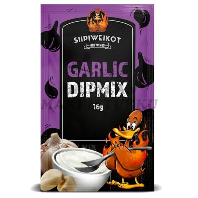 Siipiweikot Garlic dippijauhe 16g
