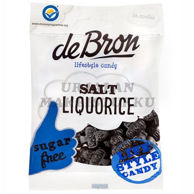 De Bron sokeriton Salt Liquorice 100g