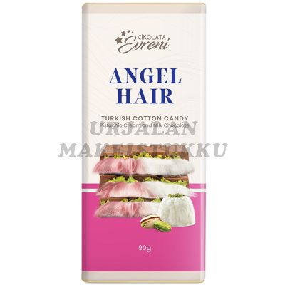 Angel Hair Cotton Hattara Pistaasi suklaalevy 90g
